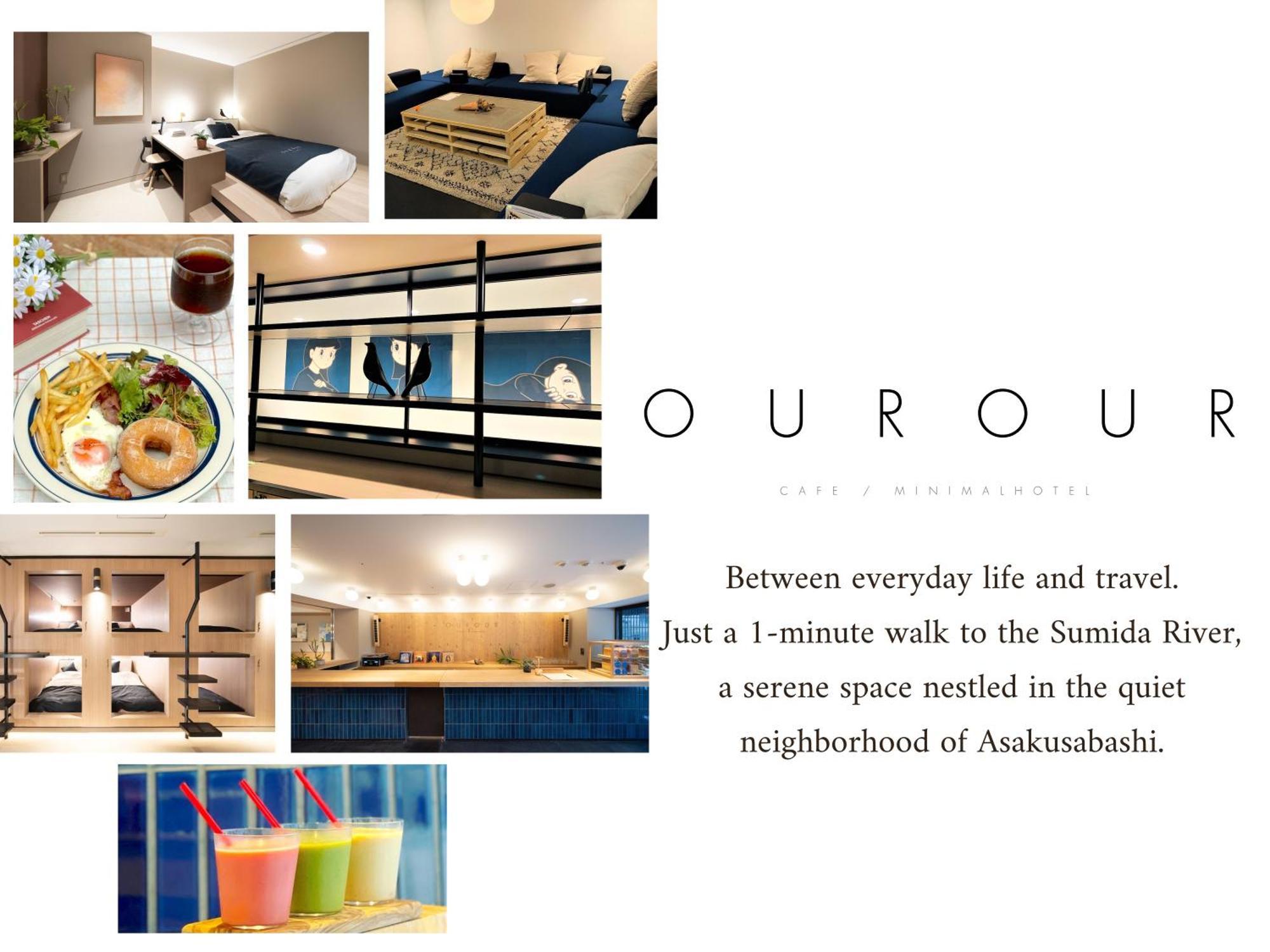 Cafe/Minimal Hotel Our Our โตเกียว ภายนอก รูปภาพ